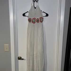 White maxi sundress. US size small